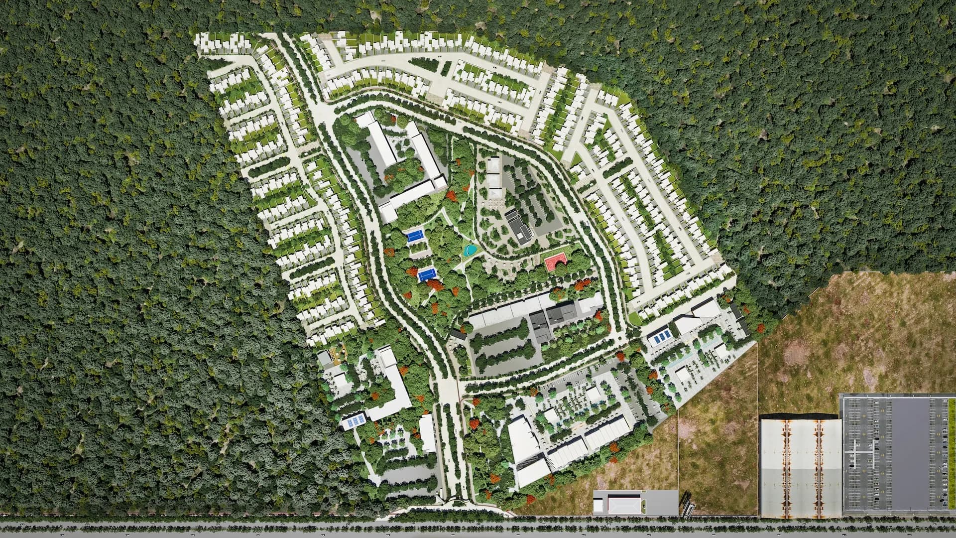 Masterplan de Privada Santa Loreto