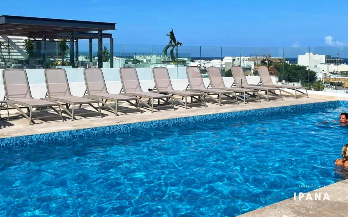 Amenidades del desarrollo Ipana en Playa del Carmen