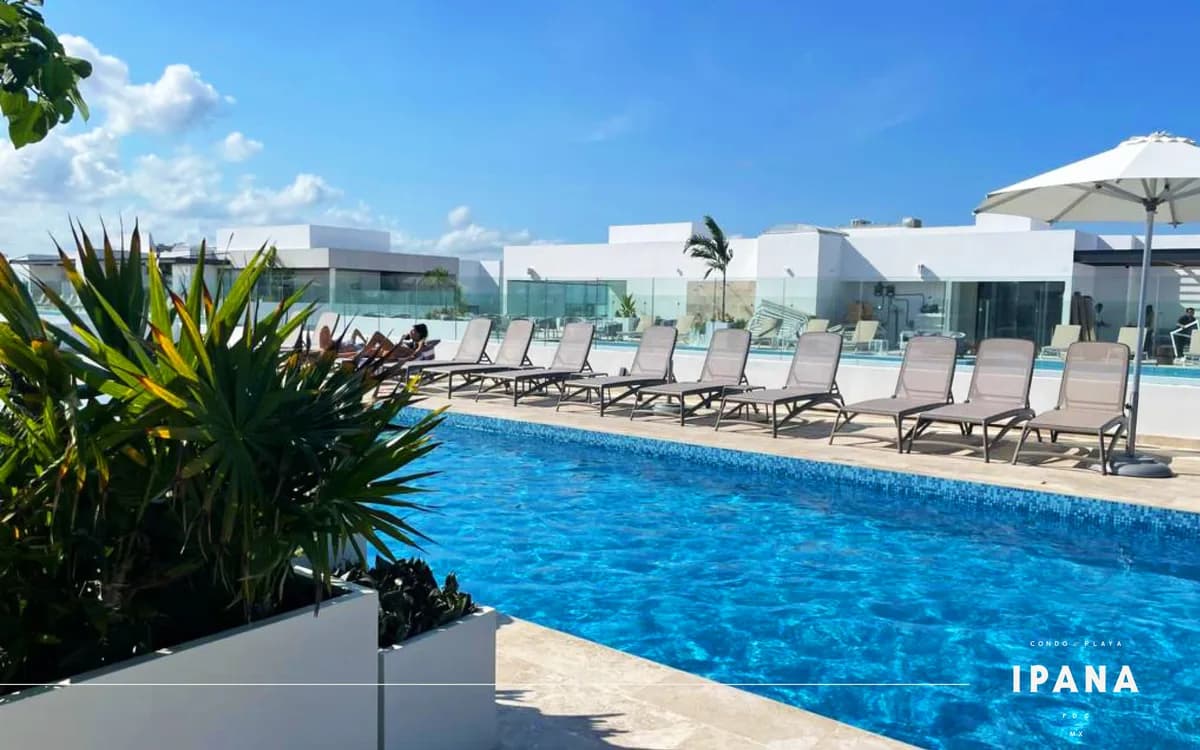 Amenidades del desarrollo Ipana en Playa del Carmen
