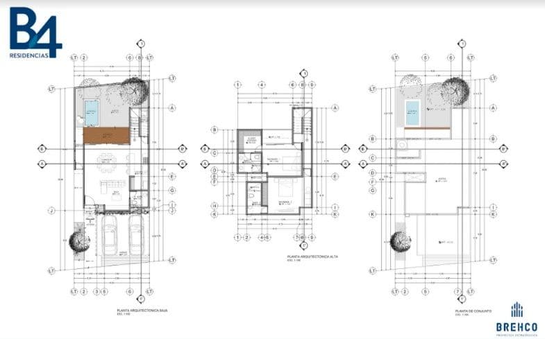 Masterplan de B4 - Residencias