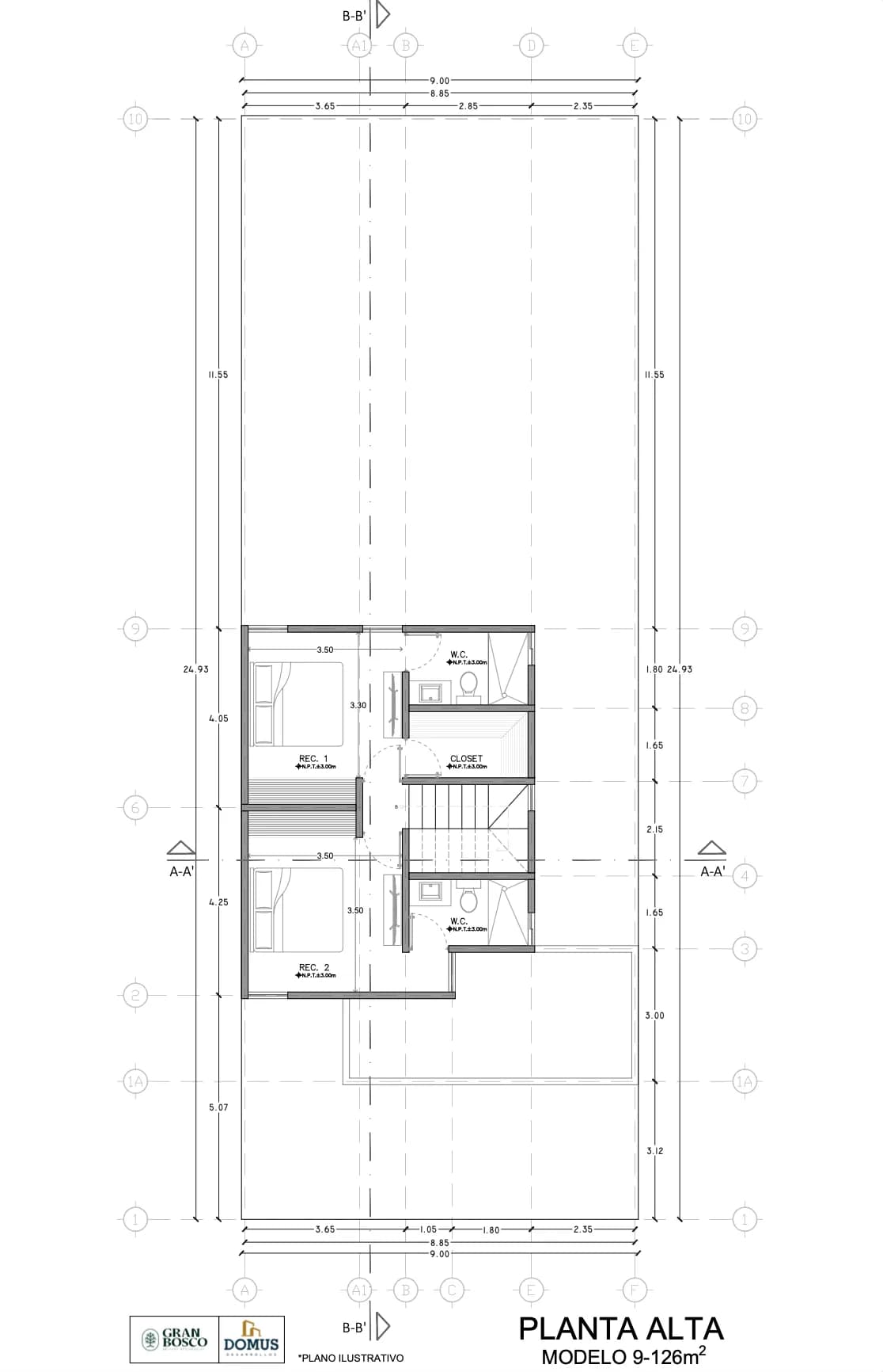 Planos Modelo A9-126 - imagen 1