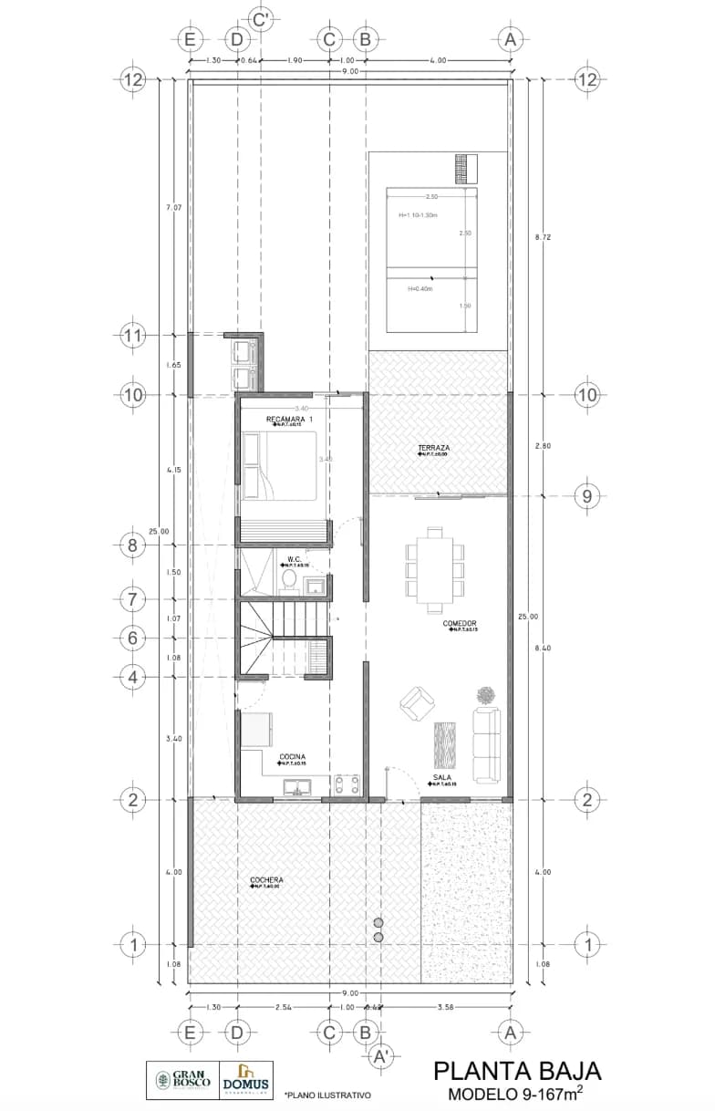 Planos Modelo B9-167 - imagen 4