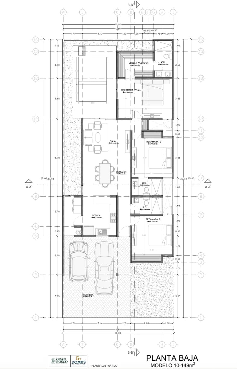 Planos Modelo D10-149 - imagen 2