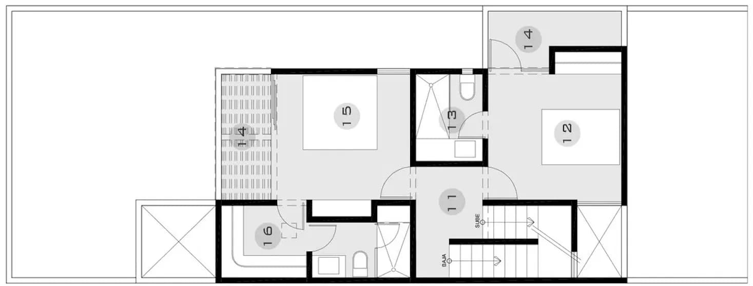 Planos Townhouse - imagen 2