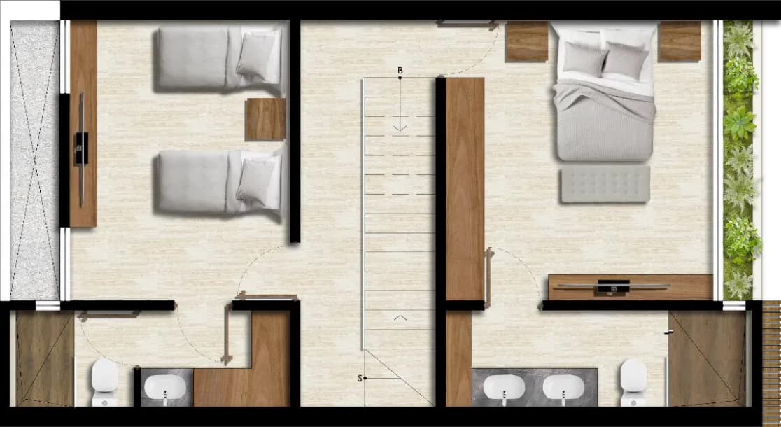 Planos Townhouse - imagen 1