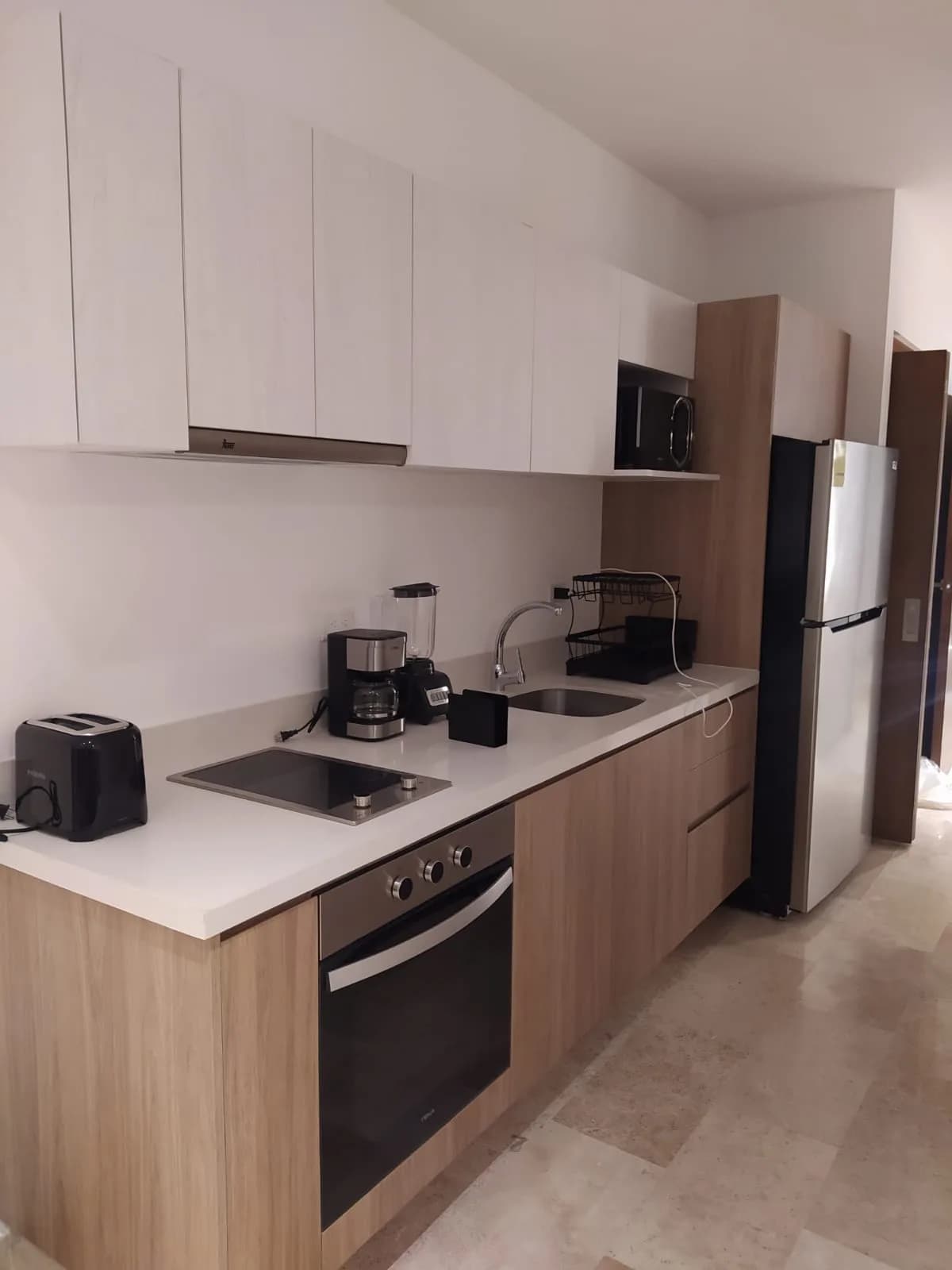 Cocina del desarrollo Ipana en Playa del Carmen