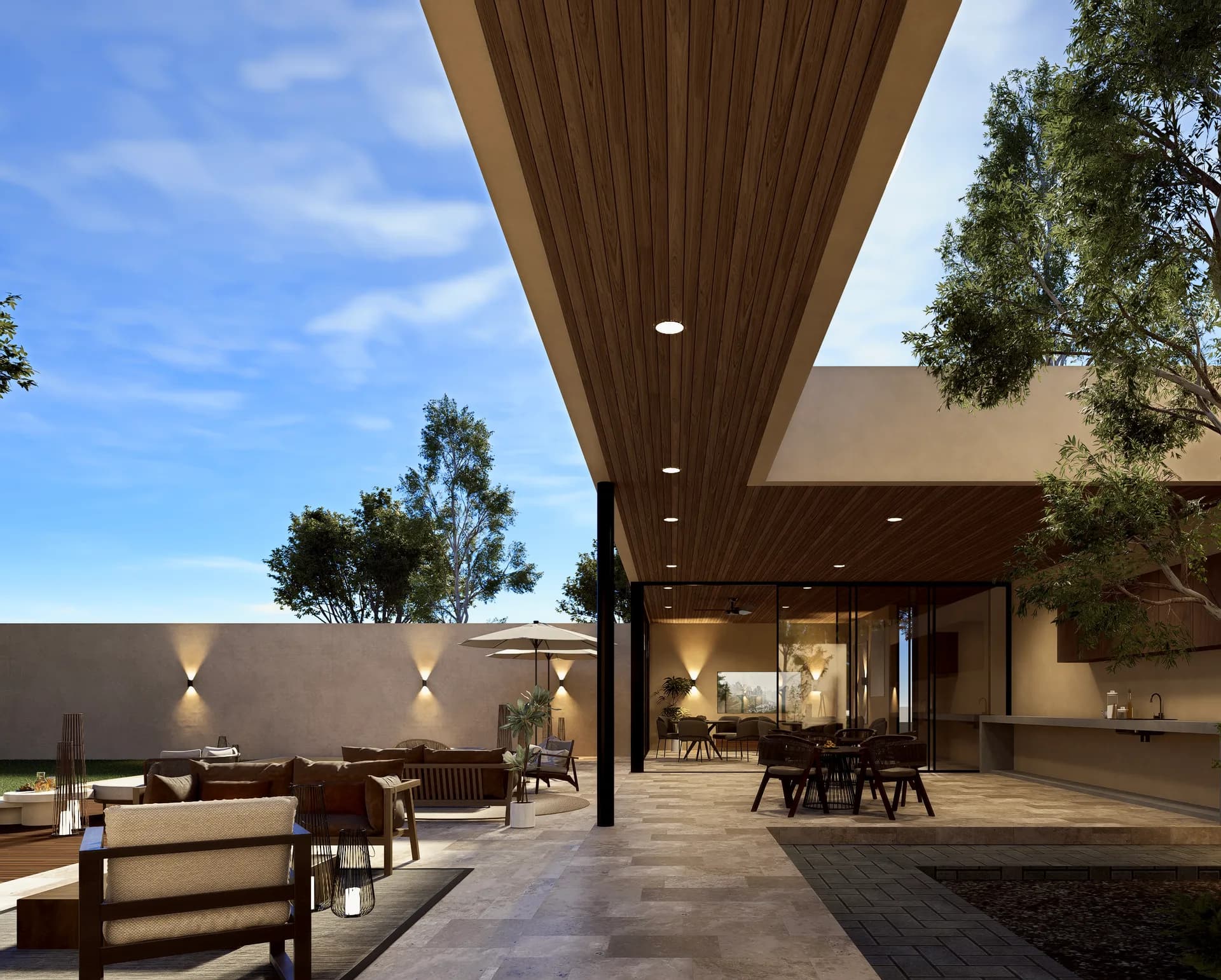 Amenidades del desarrollo Vía Mareka en Mérida (render)