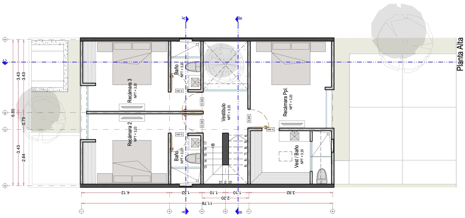 Planos Townhouse - imagen 2