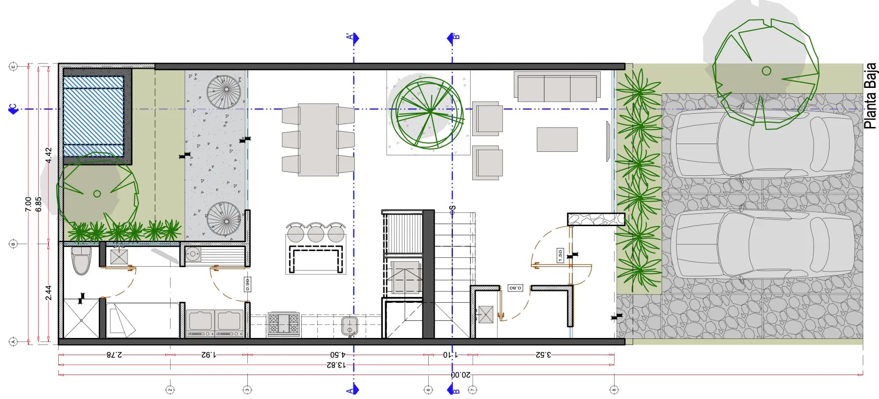 Planos Townhouse - imagen 1