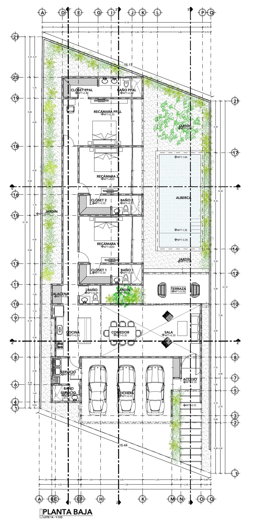 Planos Lote 14 | Rocío Country Living - imagen 1