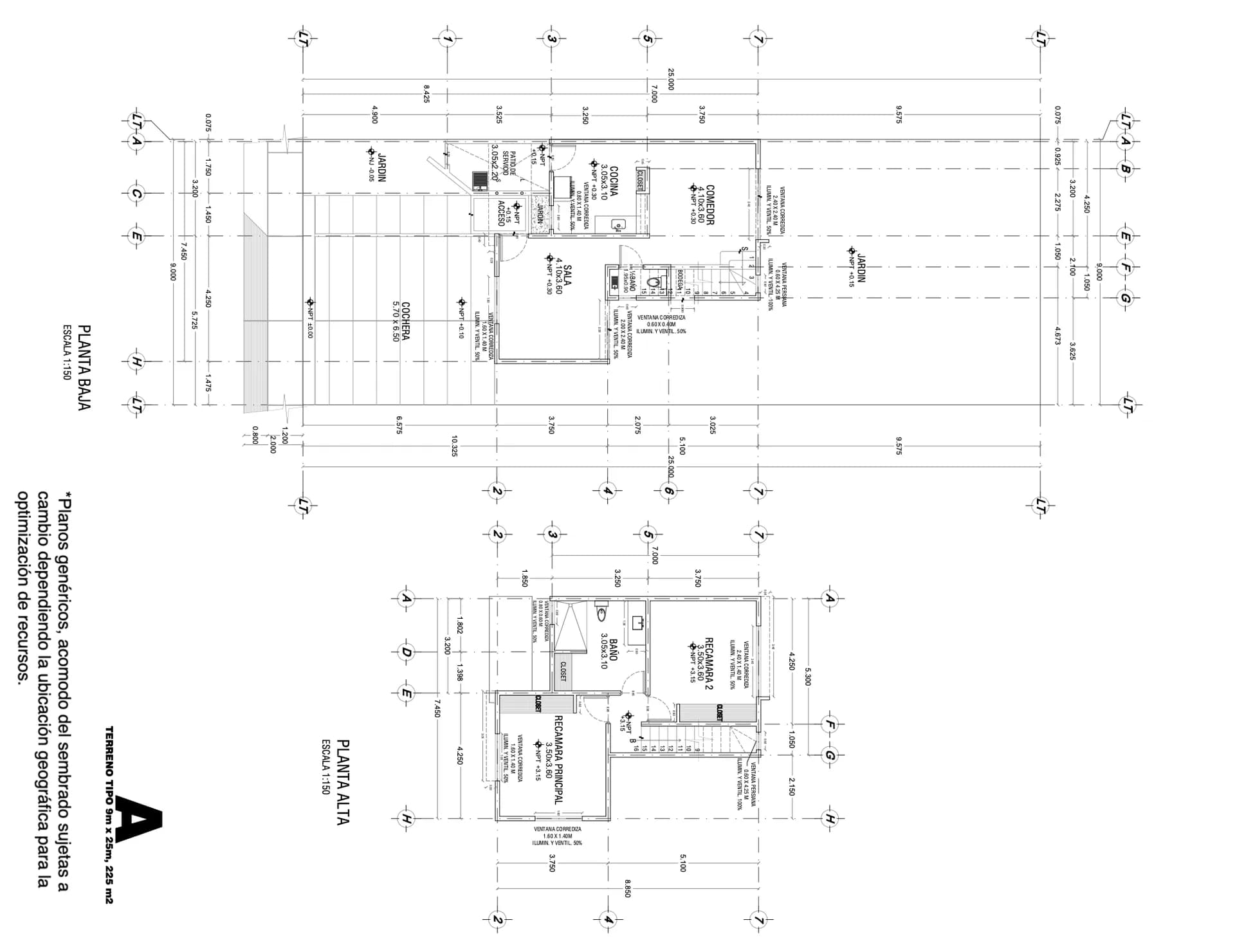 Planos Modelo A - imagen 1