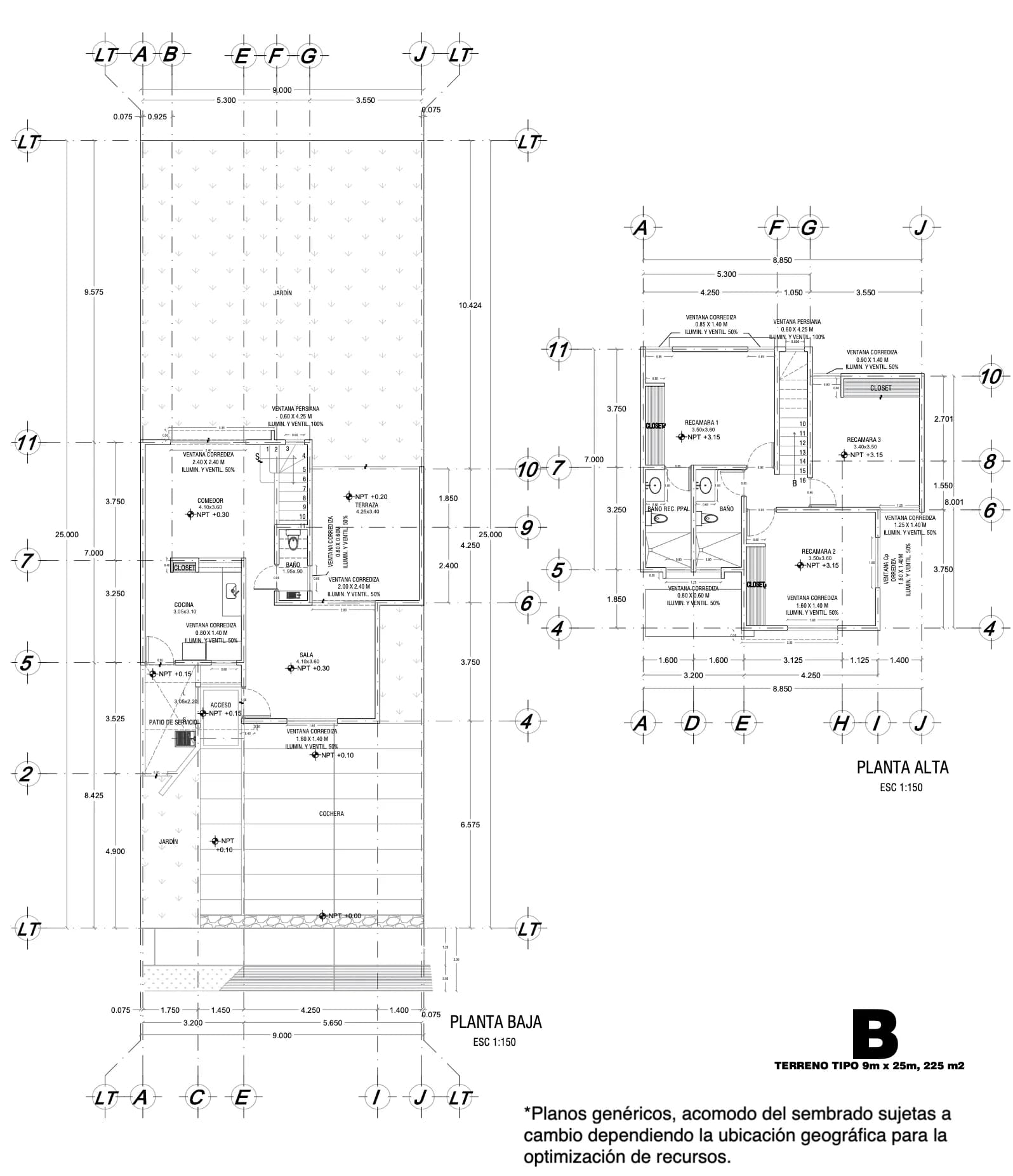 Planos Modelo B - imagen 1